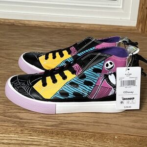 NEW Nightmare Before Christmas Disney High Top Lace-up Sneakers Shoes Women's 6